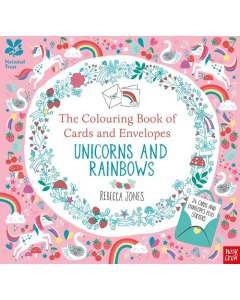 National Trust: The Colouring Book of Cards and Envelopes - Unicorns and Rainbows