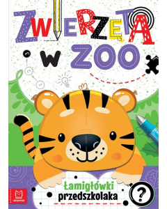 Zwierzęta w zoo Łamigłówki przedszkolaka