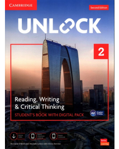 Unlock 2 Reading, Writing and Critical Thinking Student's Book with Digital Pack