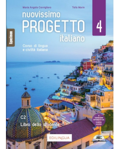 Nuovissimo Progetto italiano 4 Podręcznik do włoskiego dla młodzieży i dorosłych Poziom C2