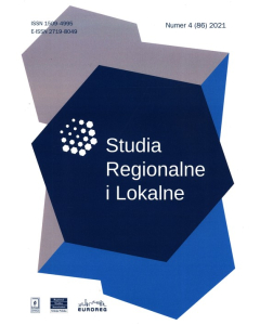 Studia Regionalne i Lokalne 4 (86) 2021