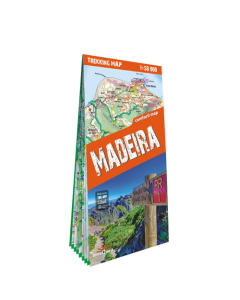 Madera (Madeira) laminowana mapa trekkingowa 1:50 000