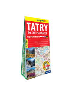 Tatry Polskie i Słowackie papierowa mapa turystyczna 1:55 000