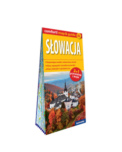 Słowacja laminowany map&guide 2w1 przewodnik i mapa