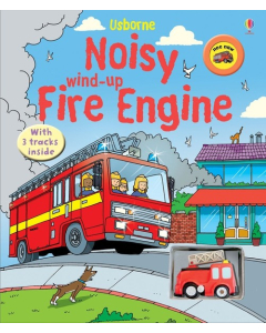 Noisy wind-up fire engine