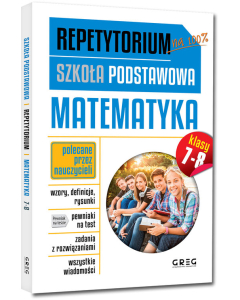 Repetytorium Matematyka klasy 7-8