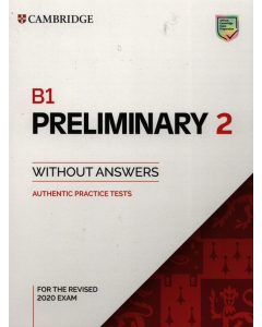 B1 Preliminary 2 Student's Book without Answers