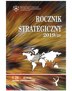 Rocznik Strategiczny 2019/2020  Tom 25