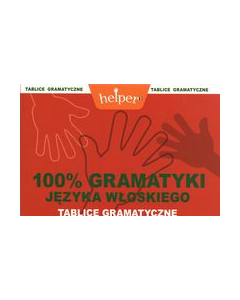 100% gramatyki języka włoskiego Tablice gramatyczne Helper