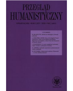 Przegląd Humanistyczny 2/2020