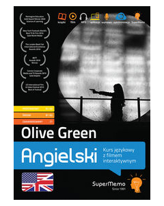 Olive Green Kurs językowy z filmem interaktywnym poziom podstawowy A1-A2 średni B1-B2 i zaawansowany