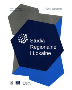 Studia Regionalne i Lokalne 1 (87) 2022