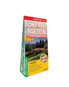 Beskid Mały i Makowski laminowana mapa turystyczna 1:50 000