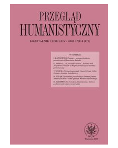 Przegląd Humanistyczny 4(471)/2020