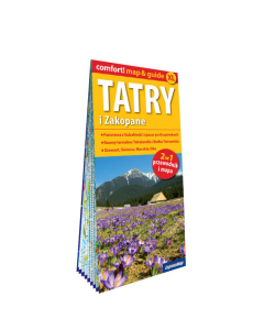 Tatry i Zakopane laminowany map&guide 2w1: przewodnik i mapa