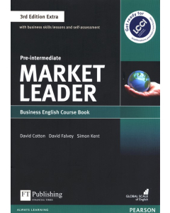 Market Leader 3rd Edition Extra Pre-intermediate Course Book + DVD