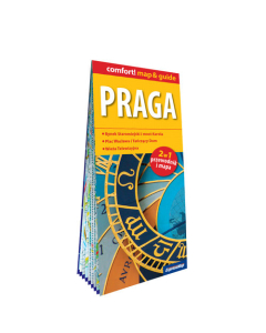Praga laminowany map&guide 2w1 przewodnik i mapa