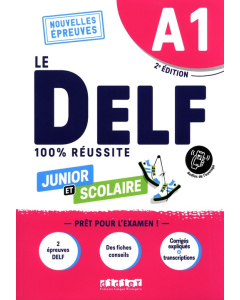 DELF 100% reussite A1 scolaire et junior książka + audio