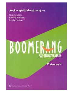 Boomerang Pre-intermediate Podręcznik Język angielski