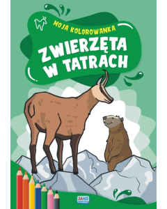 Zwierzęta w Tatrach kolorowanka 2 sztuki