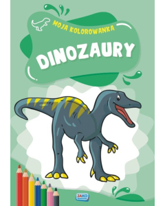 Dinozaury Moja kolorowanka 2 sztuki
