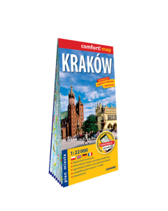 Kraków laminowany plan miasta 1:22 000