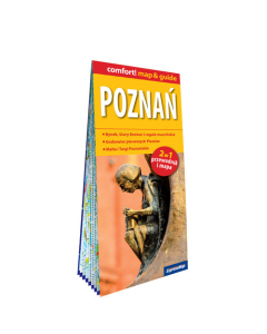 Poznań laminowany map&guide 2w1: przewodnik i mapa