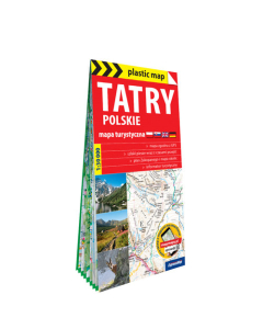 Tatry polskie foliowana mapa turystyczna  1:30 000