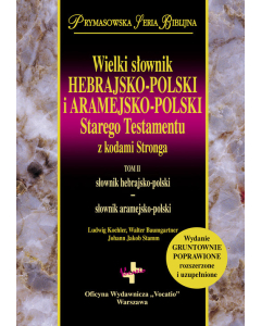 Wielki słownik hebrajsko-polski i aramejsko-polski Starego Testamentu z kodami Stronga