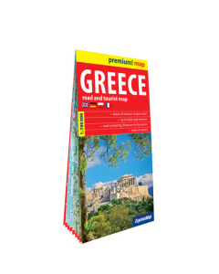 Grecja mapa samochodowo-turystyczna w kartonowej oprawie 1:700 000