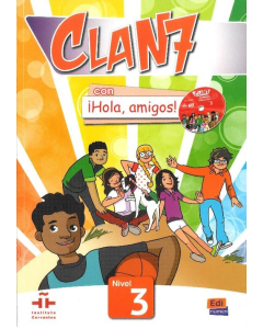 Clan 7 con Hola amigos 3 Podręcznik + kod Online