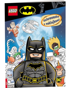 Lego Batman Kolorowanka z naklejkami