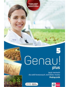 Genau! plus 5 Język niemiecki Podręcznik
