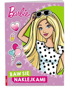 Barbie baw się naklejkami stj-1102