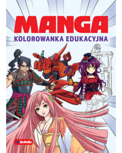 Manga Kolorowanka edukacyjna