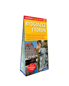 Bydgoszcz i Toruń laminowany map&guide 2w1 przewodnik i mapa)