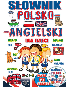 Słownik polsko-angielski dla dzieci + CD