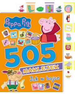 Peppa Pig 505 naklejek 3 Jak w bajce