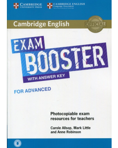 Cambridge English Exam Booster with answer key for advanced