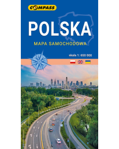 Mapa Samochodowa Polska 1:650 000