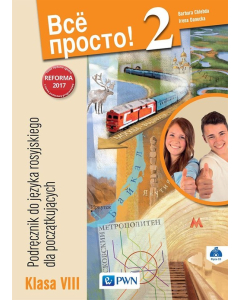 Wsio Prosto! 2 Podręcznik do języka rosyjskiego dla początkujących 8 + CD