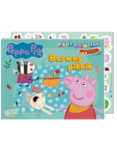 Peppa Pig Czas na kolor Barwny piknik