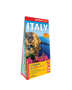 Włochy (Italy) laminowana mapa samochodowo-turystyczna 1:1 050 000