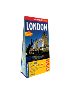Londyn (London) laminowany plan miasta 1:17 500