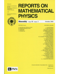 Reports on Mathematical Physics 82/2 Polska