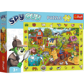 Puzzle obserwacyjne Spy Guy Farma 24