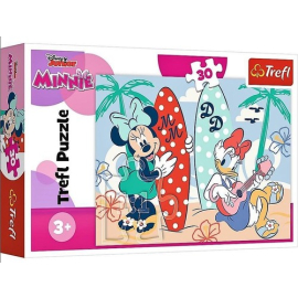 Puzzle 30 Disney Junior Kolorowa Minnie
