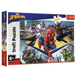 Puzzle 160 Siła Spidermana Disney Marvel Spiderman