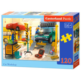 Puzzle 120 Car Workshop
