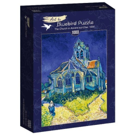 Puzzle Kościół w Auvers Vincent van Gogh 1000